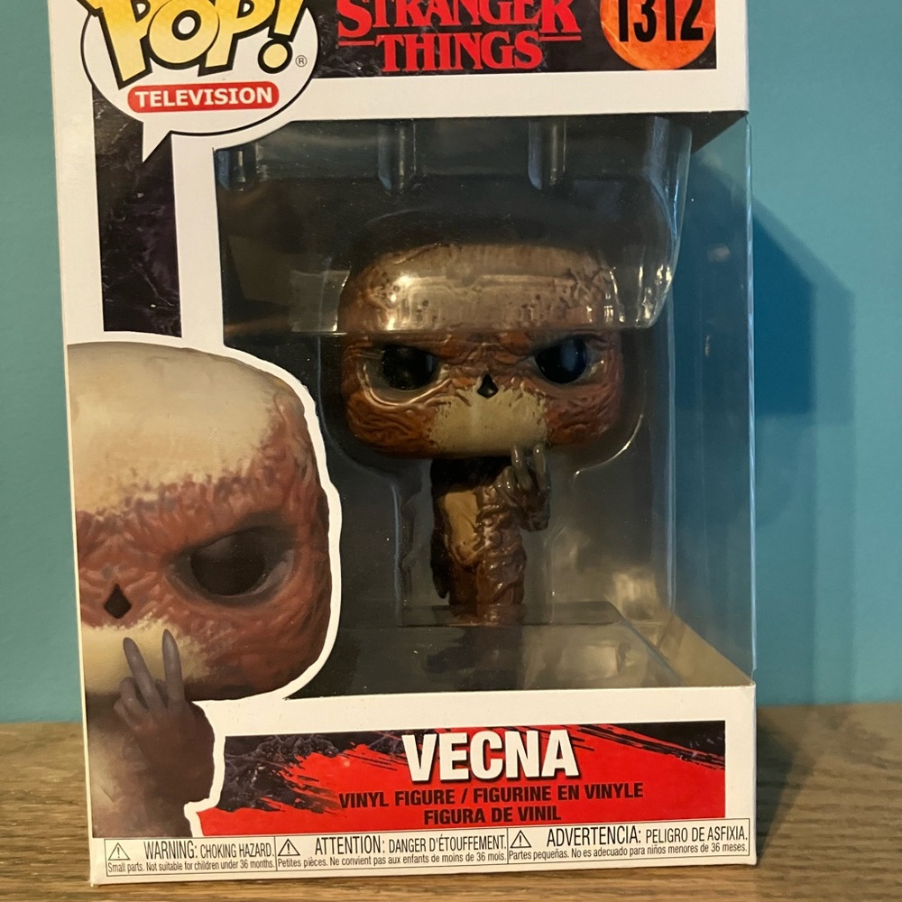 Funko Pop! Vecna Vinyl Figure - Brown and Black